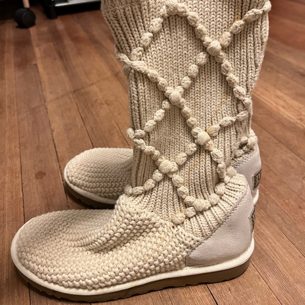 Ugh Tall Embroidered, limited edition.